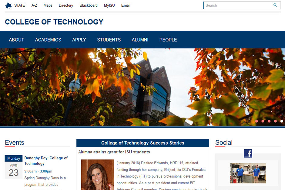 Indiana State University – College of Technology